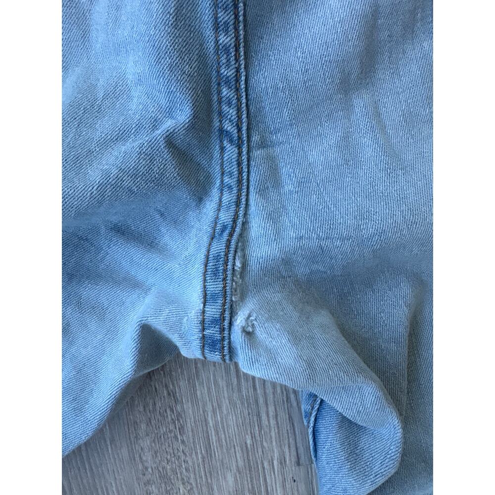 Levi’s 514 Jeans Mens 34x34 Straight Fit Light Wash Blue Denim - Picture 4 of 7